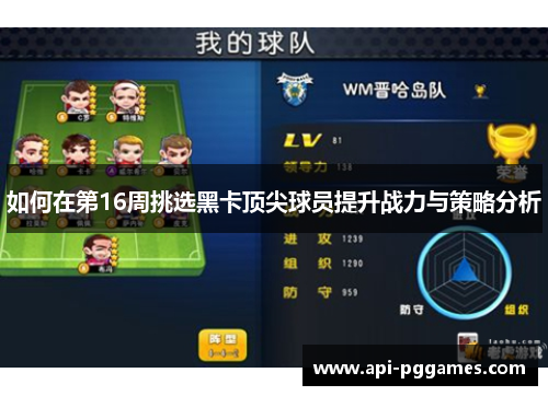 如何在第16周挑选黑卡顶尖球员提升战力与策略分析 如何在第16周挑选黑卡顶尖球员提升战力与策略分析
