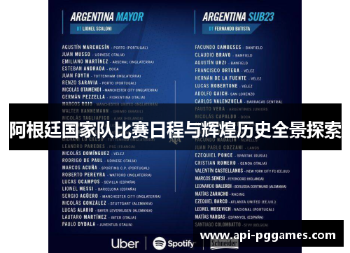 阿根廷国家队比赛日程与辉煌历史全景探索 阿根廷国家队比赛日程与辉煌历史全景探索