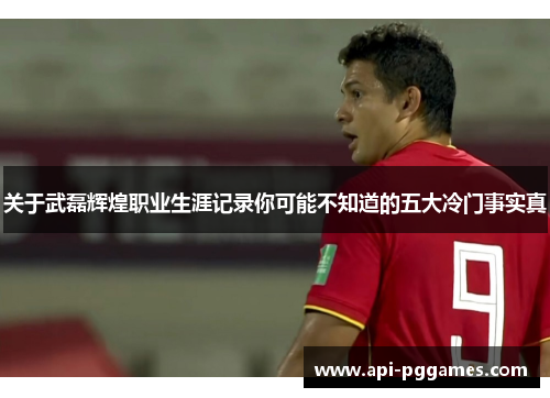 关于武磊辉煌职业生涯记录你可能不知道的五大冷门事实真